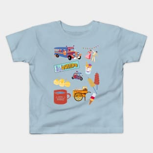 Biyaheng Quiapo / Pinoy Things / Everything Pinoy Collage ver 2.0 Kids T-Shirt